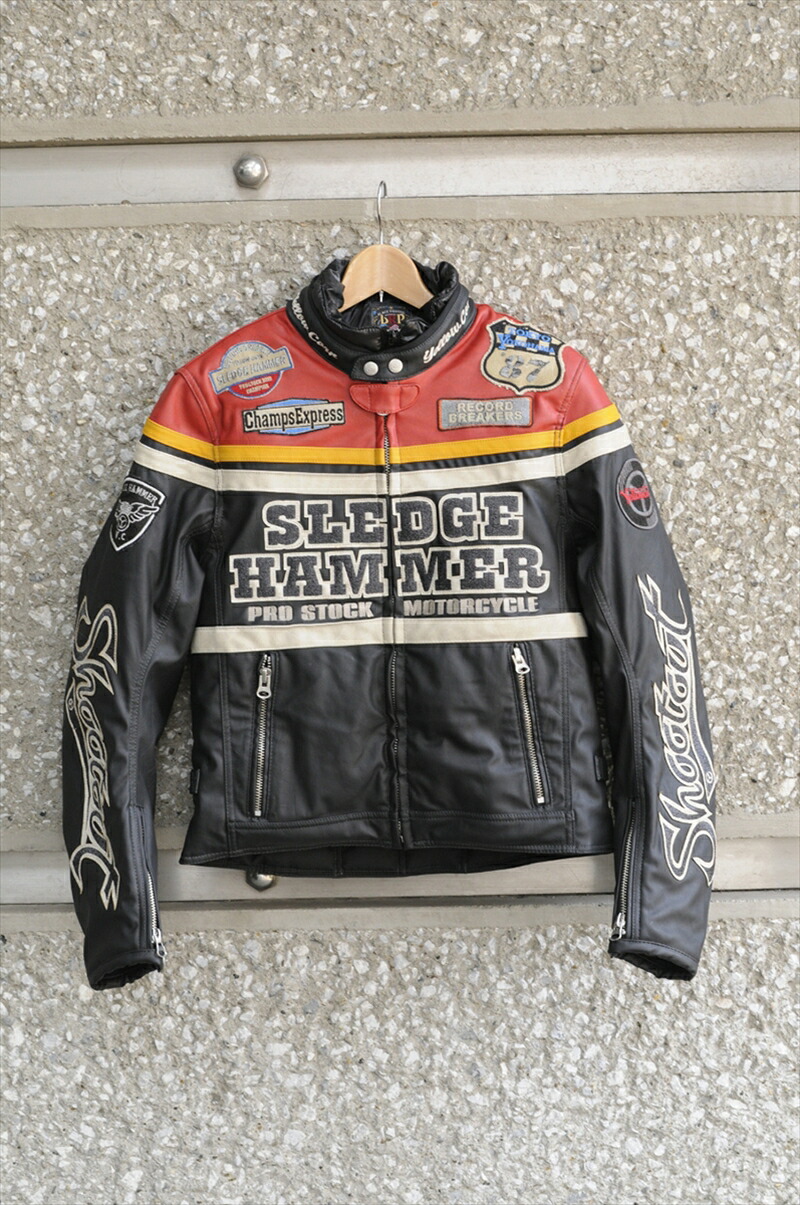 バイクパーツ ウェア YELLOW CORN(イエローコーン) フェイクレザーJKT #LL BB-2304 4560113622019