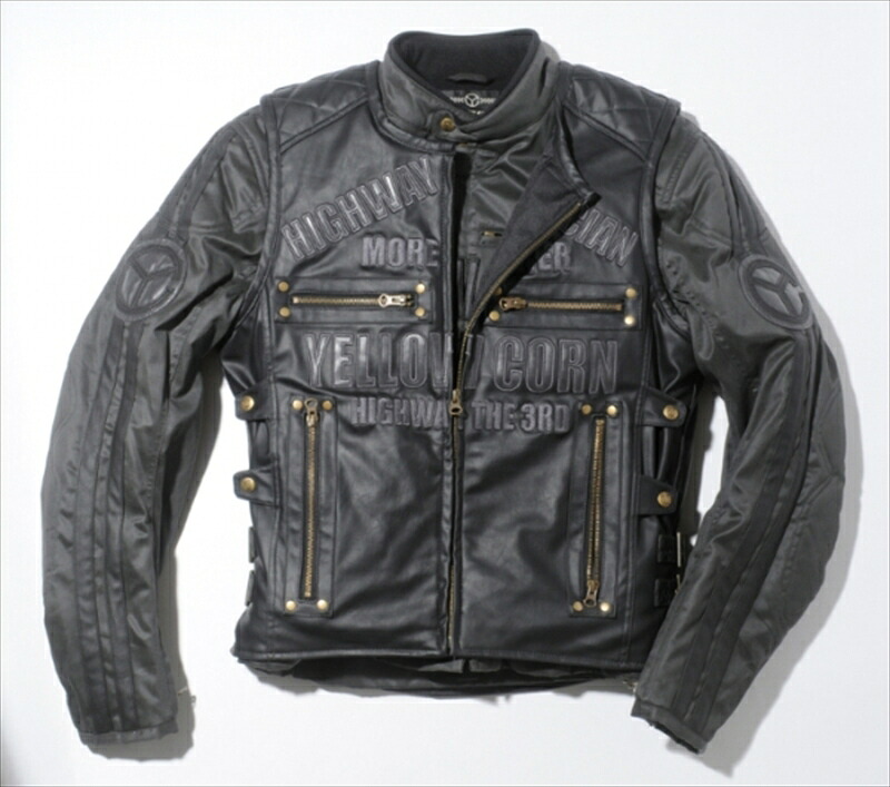 バイクパーツ ウェア YELLOW CORN(イエローコーン) HIGHWAY MAGICIAN ジャケット YB-1311 4571375875044