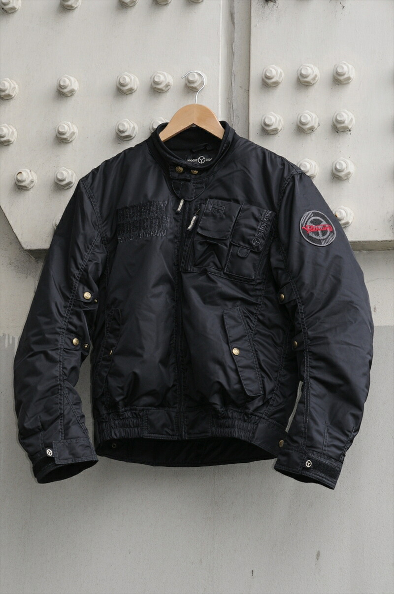 バイクパーツ ウェア YELLOW CORN(イエローコーン) ナイロンジャケット #L YB-2300 4571375878298