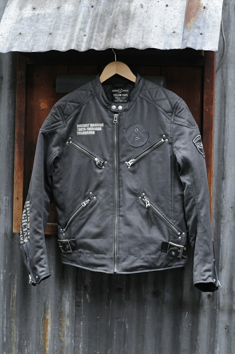バイクパーツ ウェア YELLOW CORN(イエローコーン) コットンジャケット #M YB-2302 4571375878465