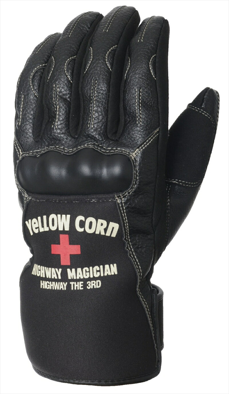 バイクパーツ ウェア YELLOW CORN(イエローコーン) グローブ #LL YG-196W 4571375879561