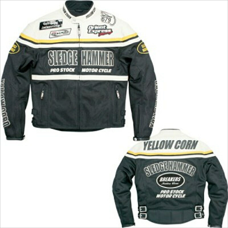バイクパーツ ウェア YELLOW CORN(イエローコーン) SLEGE HAMMER 10 ジャケット BB-0104 4580238490973