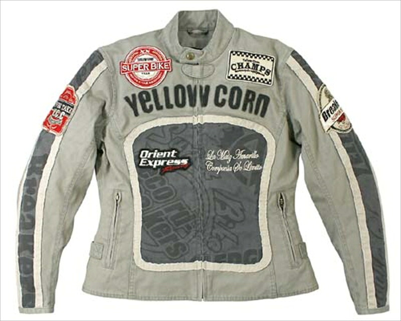 バイクパーツ ウェア YELLOW CORN(イエローコーン) レディースジャケット BB-0123L 4580238492700