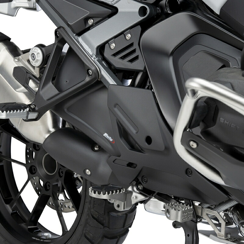 バイクパーツ PUIG(プーチ) リヤスポイラー MATT BLACK 22519J 4571414867184