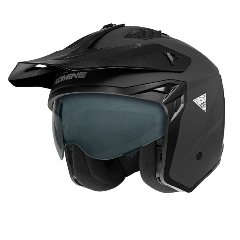 【5日前後で発送】バイクパーツ ヘルメットKOMINE(コミネ) HK-173 Street Jet Helmet Mat Black #XL01-1734573325780453｜バイク・バイク用品はとやグループ