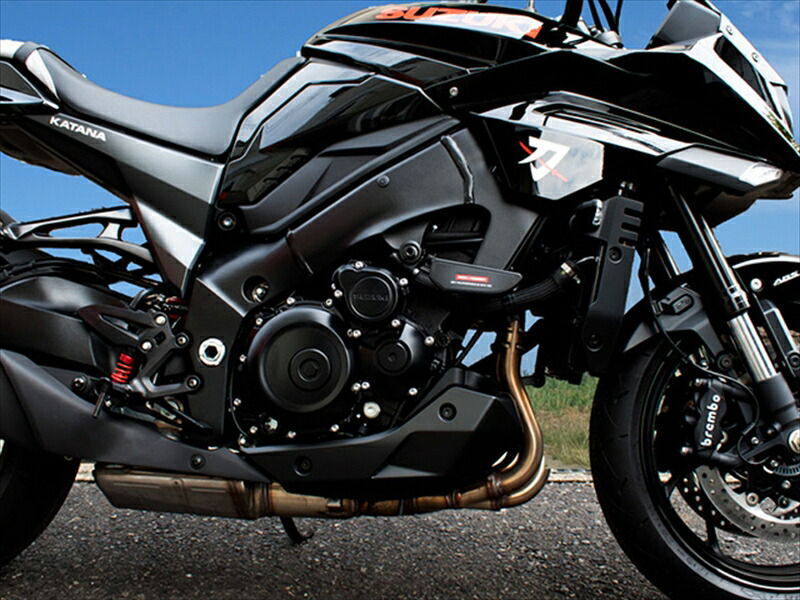 バイクパーツ 外装 MOTOROCKMAN(モトロックマン) ダウンフォーススライダー TYPE1 DS1-S01 4550255441173