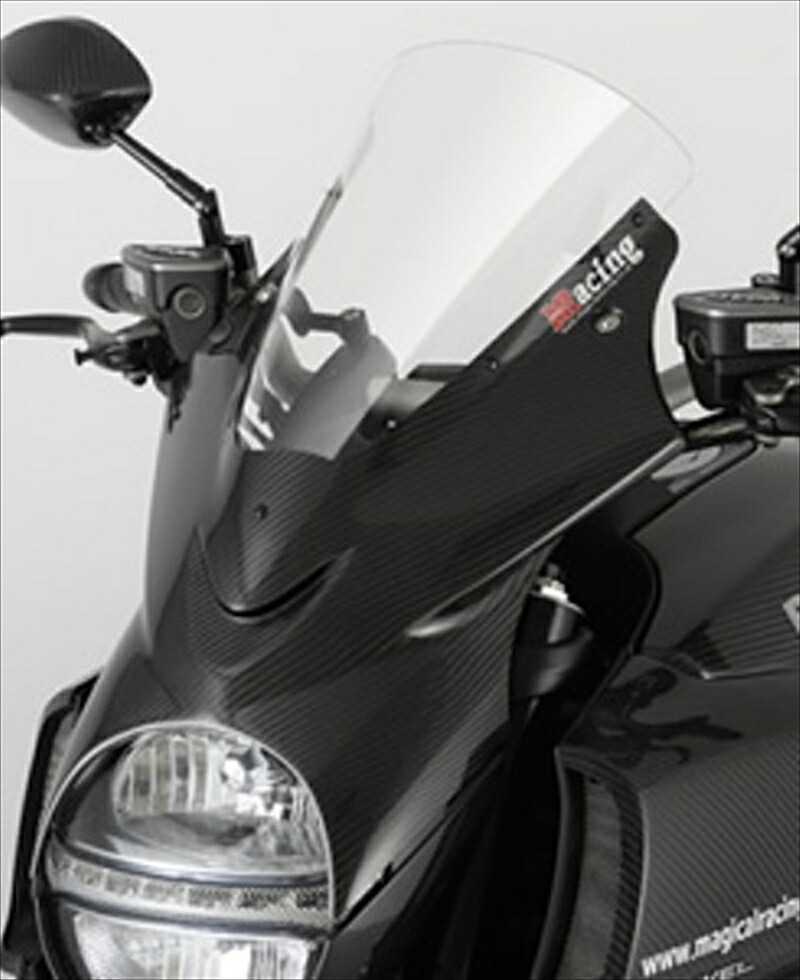 バイクパーツ 外装 MOTO VELOCE(モトベローチェ) バイザースクリーン 平織/C スモーク D01-DIAV11-0401 4548664650972
