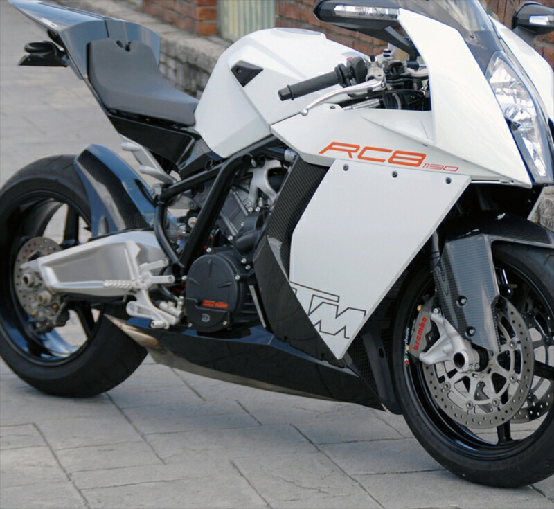 バイクパーツ 外装 MOTO VELOCE(モトベローチェ) アンダーカウル FRP/黒 D01-RC808-2801 4548916232819