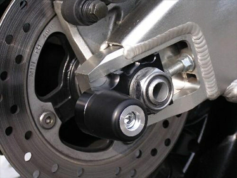 バイクパーツ 外装 TaGu Parts Service(タグパーツサービス) リアアクスルスライダー BLK 109071 4560237030271