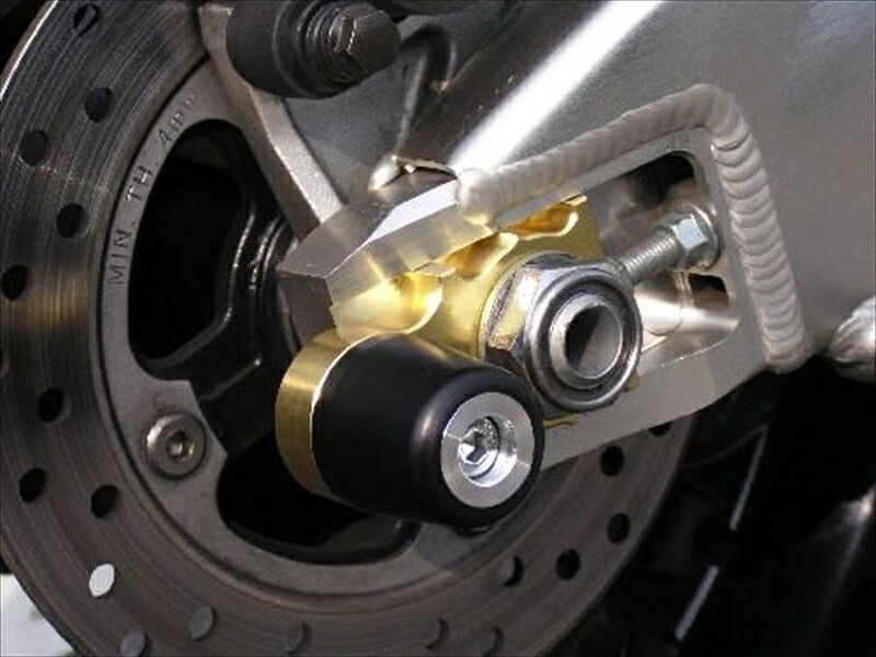 バイクパーツ 外装TaGu Parts Service(タグパーツサービス) リアアクスルスライダー GLD 1090724560237030288｜バイク・バイク用品はとやグループ