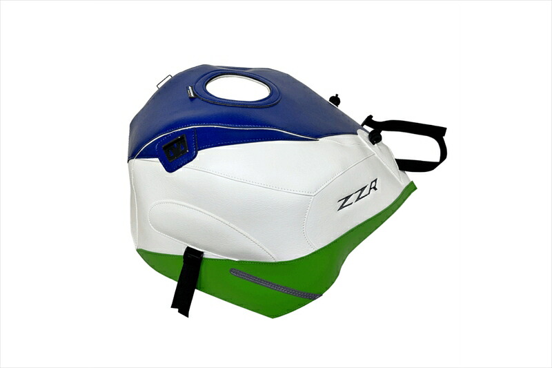バイクパーツ BAGSTER(バグスター) タンクカバー ホワイト/デコブルー/グリーン 1635L 4550646412560