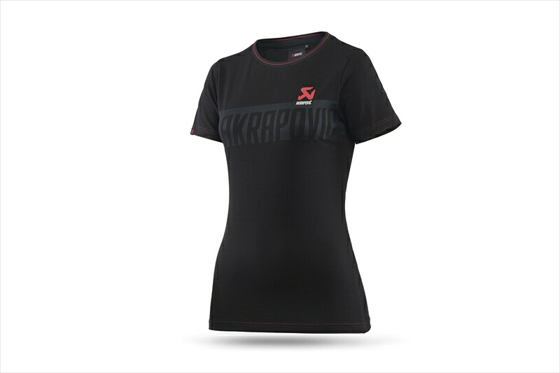 バイクパーツ ウェア AKRAPOVIC(アクラポビッチ) Corpo シリーズ Tシャツ BLK 802052 4550255972042