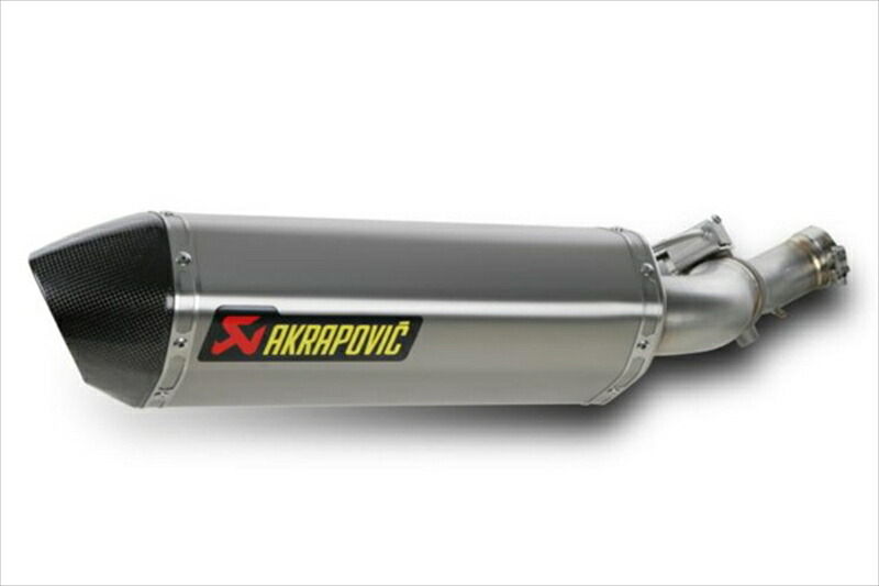 バイクパーツ マフラー AKRAPOVIC(アクラポビッチ) スリップオン e1 HEXAGONAL チタン S-H12SO1-HRT 4548664142453