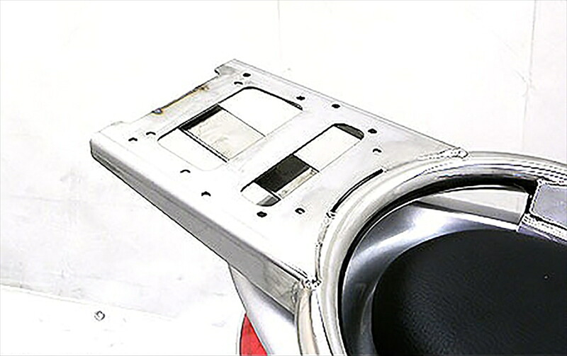 バイクパーツ 外装 WIRUSWIN(ウイルズウィン) リアBOXベースBK付タンデムバー BRY P143-2261 4550646420701