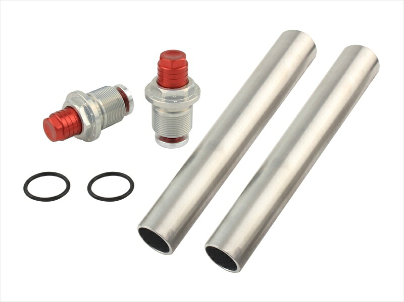 バイクパーツ SHIFT UP(シフトアップ) イニシャルアジャスター SILVER/RED 251065-02 4580425075815