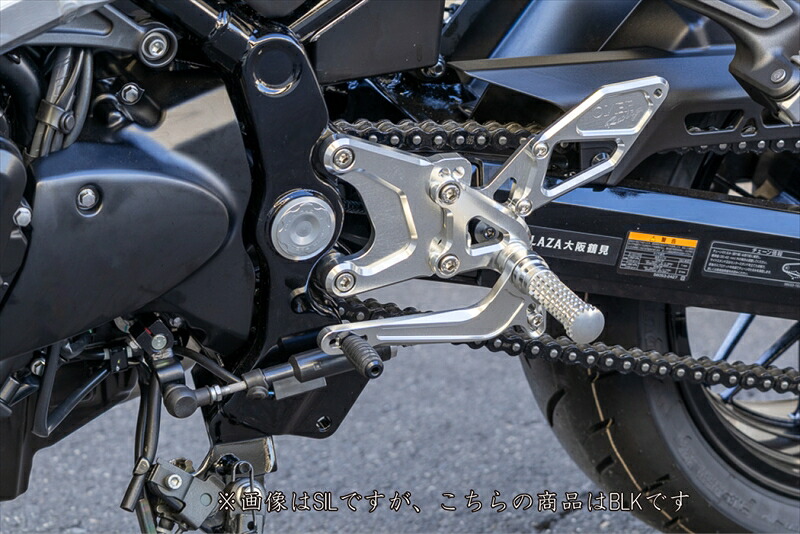 バイクパーツOVER RACING(オーバーレーシング) バックステップTYPE-2 4POS ガンメタ51-713-02GM4539770135248｜バイク・バイク用品はとやグループ