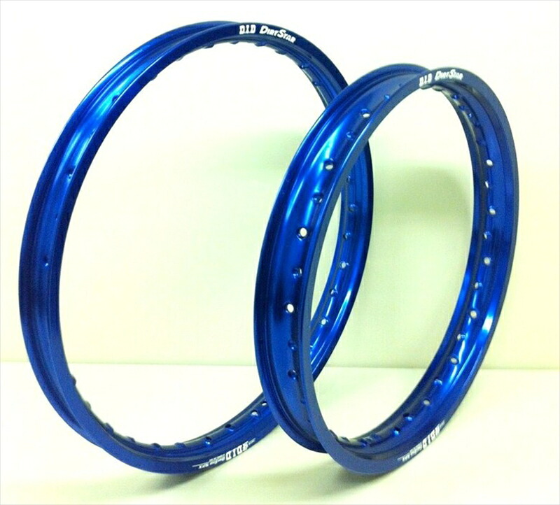 バイクパーツ DID(ディーアイディー) DIRTSTAR リム 18X2.15 36H BLU REAR WR250R ALL - 4525516506540
