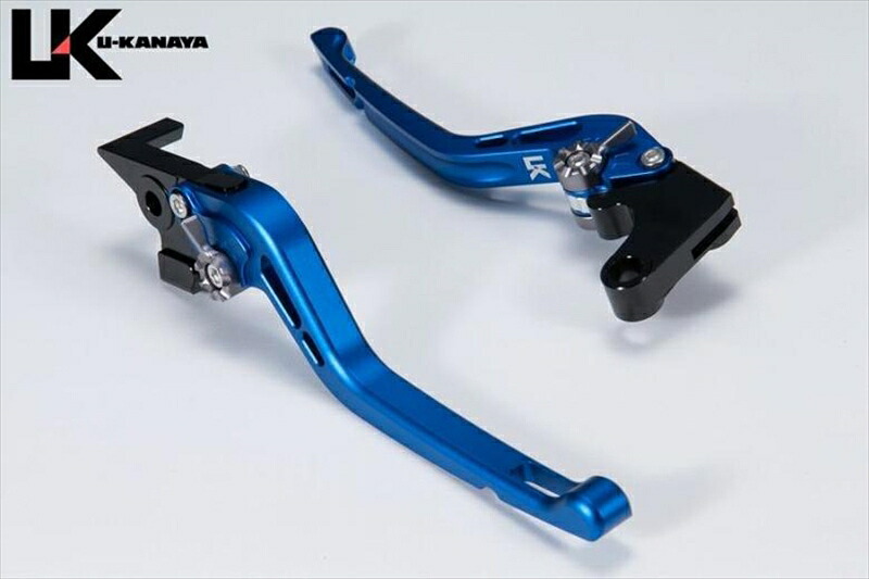バイクパーツU-KANAYA(ユーカナヤ) レバーセット GPタイプ/ロング BL/TIKA075-157-05144550646446350|バイク・バイク用品はとやグループ