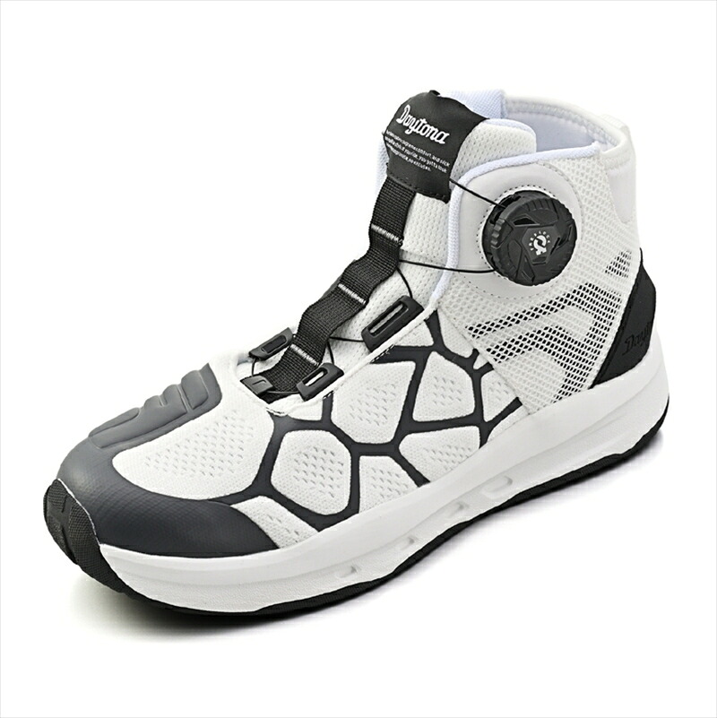 バイクパーツ ウェアDAYTONA(デイトナ) DS-504 S-ARシューズ BKWH26.0663774909449678855｜バイク・バイク用品はとやグループ