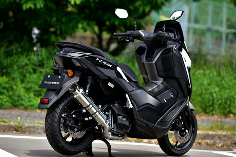 バイクパーツ マフラーBEAMS(ビームスモーターカンパニー) R-EVO2 ステンレスサイレンサー 政府認証 NMAX155 8BK-SG92JG279-54-0084582285350200|バイク・バイク用品はとやグループ