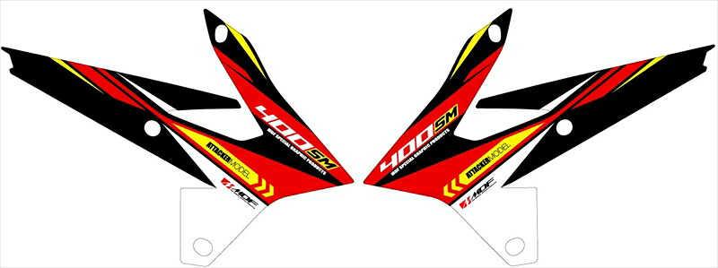 バイクパーツMDF(エムディーエフ) アタッカーシュラウドRDM25DRZ4SM-A-RD-SH4580394188769｜バイク・バイク用品はとやグループ