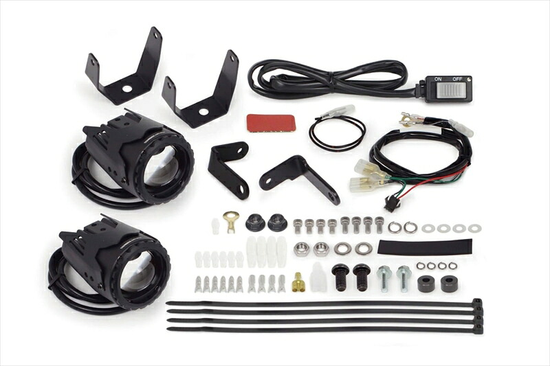バイクパーツ 電装系SP TAKEGAWA(スペシャルパーツタケガワ) LEDフォグランプキット カットライン/10W 2個入 05-08-07434514162853382｜バイク・バイク用品はとやグループ 19,008円