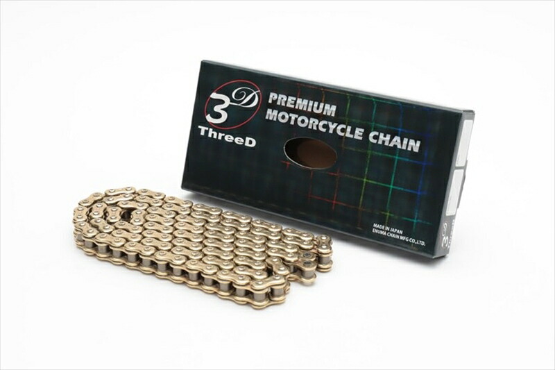 バイクパーツ 駆動系LAD WEATHER(ラドウェザー) チェーン530ZN 3D GP/GP 114L MLJ530ZN 3D (GP/GP)4571291778979|バイク・バイク用品はとやグループ