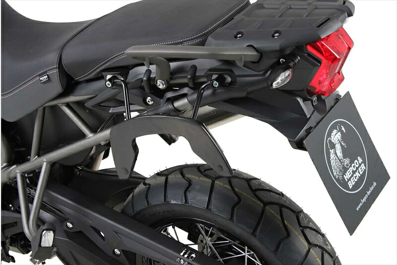 バイクパーツ HEPCO&BECKER(ヘプコアンドベッカー) C-Bowサイドキャリア ブラック6307592 00 014550646486752｜バイク・バイク用品はとやグループ