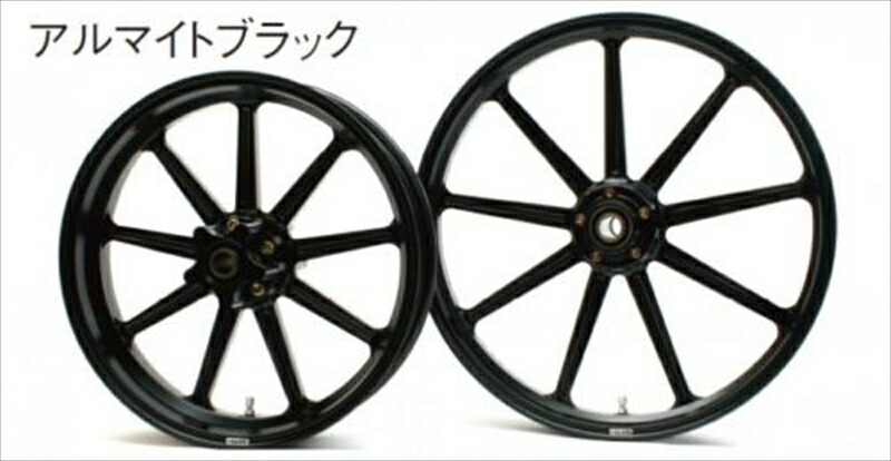 バイクパーツ GLIDE(グライド) 9S R500-17 アルマイトBLK 31699108 4538792732664