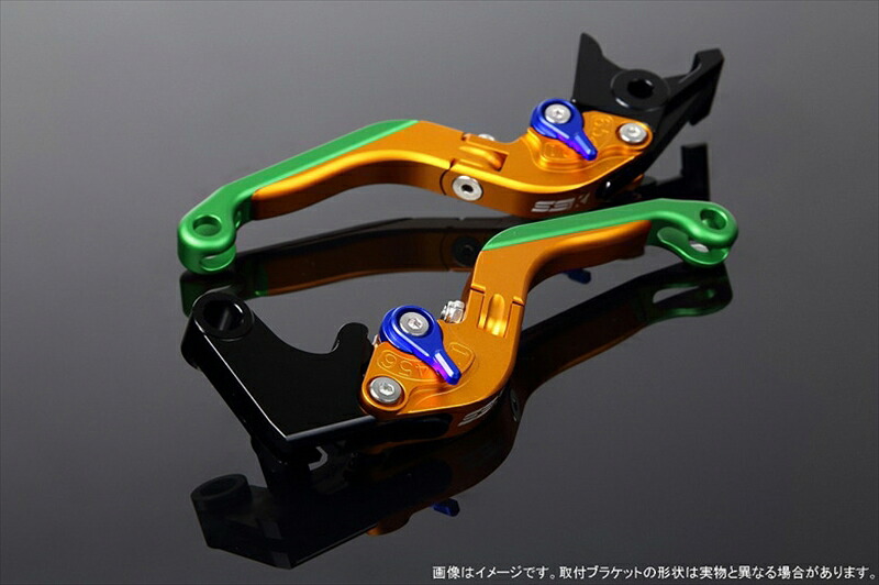 【5日前後で発送】 バイク用品 ハンドルエスエスケイ スピードラ アジャストレバー 可倒延長式 Mゴールド/Mブルー/Mグリーン CB1300SF SC40 00-02 SC40-1070001～ LVGM004GD-BEGN 4580540573708取寄品｜バイク・バイク用品はとやグループ