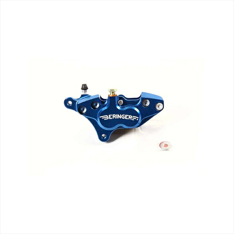 バイクパーツ BERINGER(ベルリンガー) 4P アキシャルキャリパー 左 ブラック 4S12-B 4550255748609 SV650/X 17-19、VSTROM650/XT 19