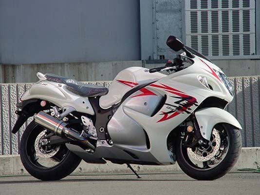 バイク用品 マフラー シャボンダマ シャボン玉 チタンスリップオンマフラー GSXR1300R 08- 4548664097890