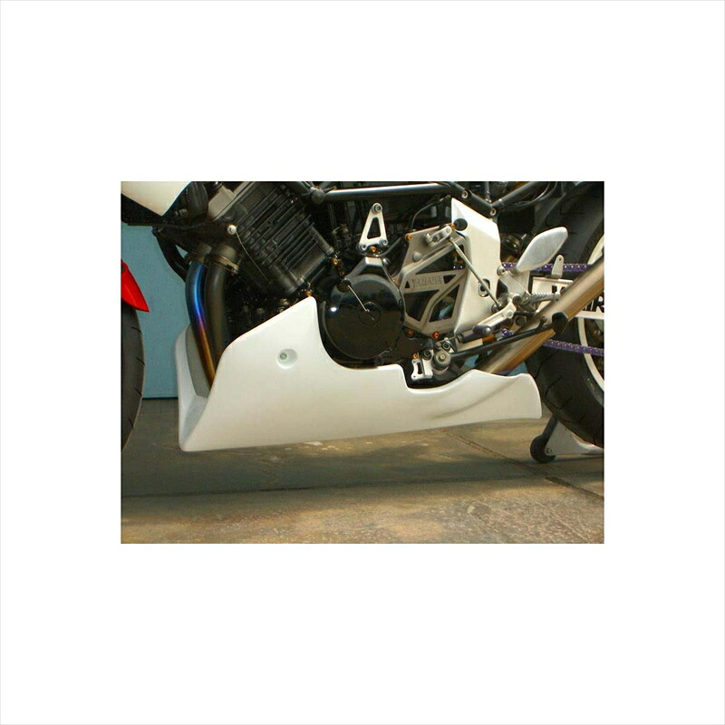 バイクパーツ 外装クレバーウルフ アンダーカウル 白ゲルTRX-003-00 4547424572004TRX850｜バイク・バイク用品はとやグループ