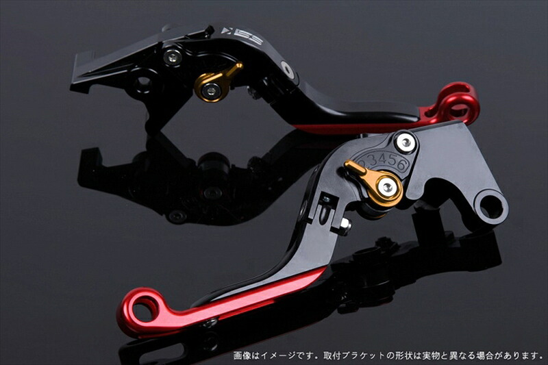 【5日前後で発送】 バイク用品 ハンドルエスエスケイ スピードラ アジャストレバー 可倒延長式 ブラック/ゴールド/レッド ZEPHYR750/RS W800KA0405821-GDRD 4589995557394取寄品｜バイク・バイク用品はとやグループ