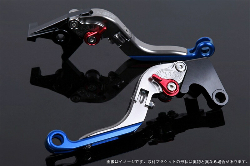 【5日前後で発送】 バイク用品 ハンドルエスエスケイ スピードラ アジャストレバー 可倒延長式 チタン/レッド/ブルー ZEPHYR750/RS W800KA0405825-RDBE 4589995558506取寄品｜バイク・バイク用品はとやグループ