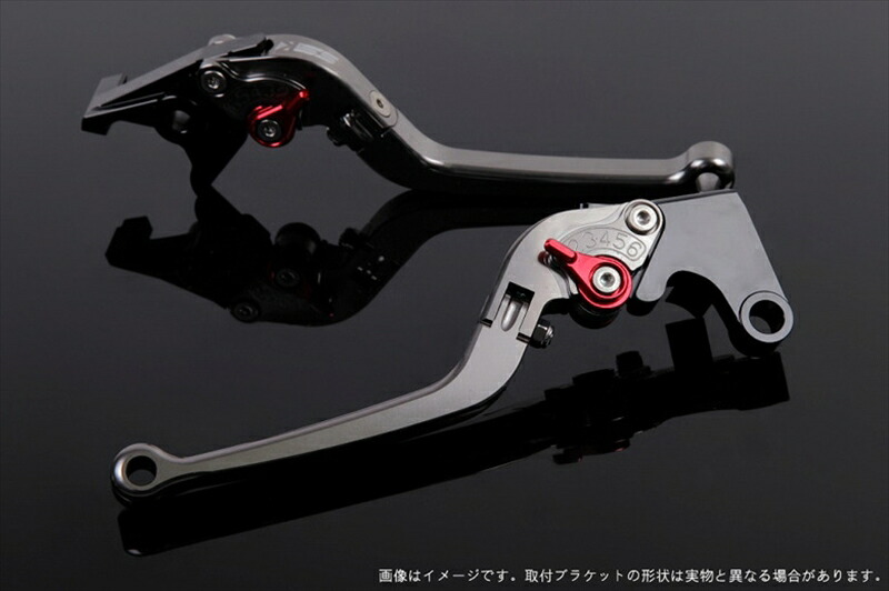 バイク用品 ハンドル エスエスケイ スピードラ アジャストレバー スタンダード可倒式 チタン/レッド R1200GS 13-18/アドベンチャー 14-18 R NINE T 14-16 BM0406344-RD 4589995378166 取寄品