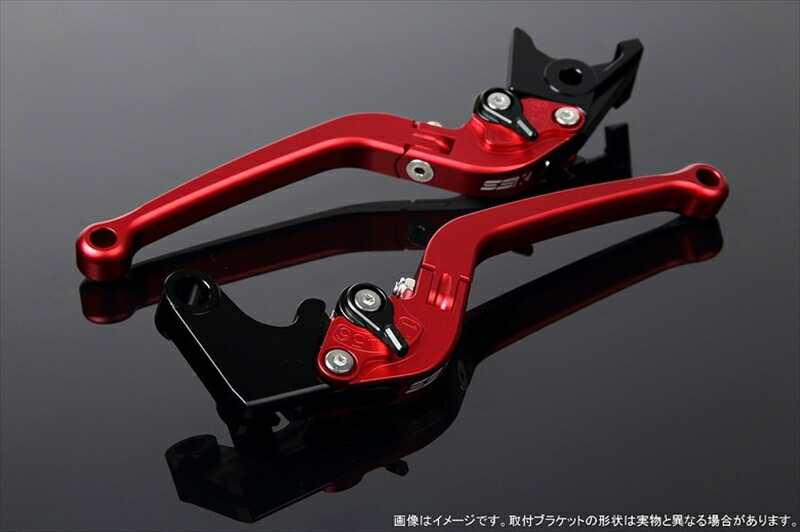 ハンドル アジャストレバー スタンダード可倒式 Mレッド/Mブラック GSX1300R隼 08-18LVAM054RD-BK 4589995092802取寄品|バイク・バイク用品はとやグループ