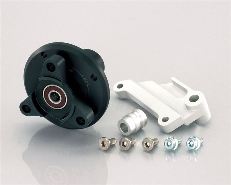バイク用品 ブレーキ クラッチKITACO キタコ フロントディスクハブ typeX ブラック モンキー ゴリラ508-1083130 4990852066186｜バイク・バイク用品はとやグループ 22,832円