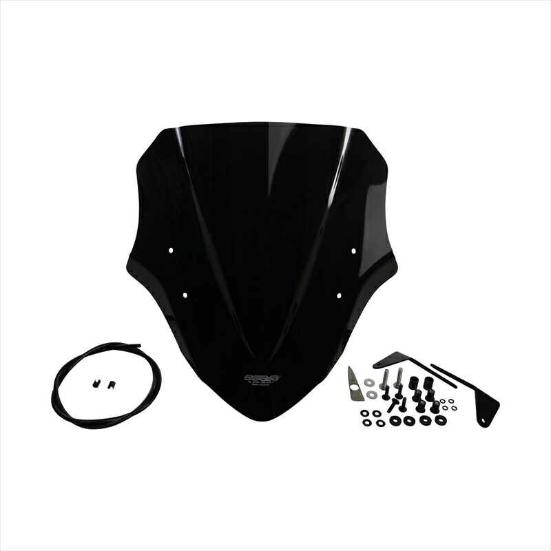 バイクパーツ 外装 エムアールエー スクリーン レーシング ブラック 4025066148899 4548916323807 CB650F 14-16