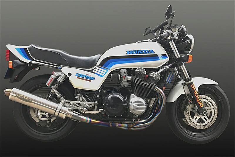 バイクパーツ TECHSERFU(テックサーフ) オールチタンEX タイプ2 STD T T20-H003-M0T2 4547424972835 φ110 CB750F/900F/1100F