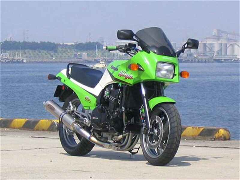 バイクパーツ TECHSERFU(テックサーフ) オールチタンEX タイプ2 STD PT T20-K006-MFP2 4547424975027 φ110x480 GPZ750R/900R