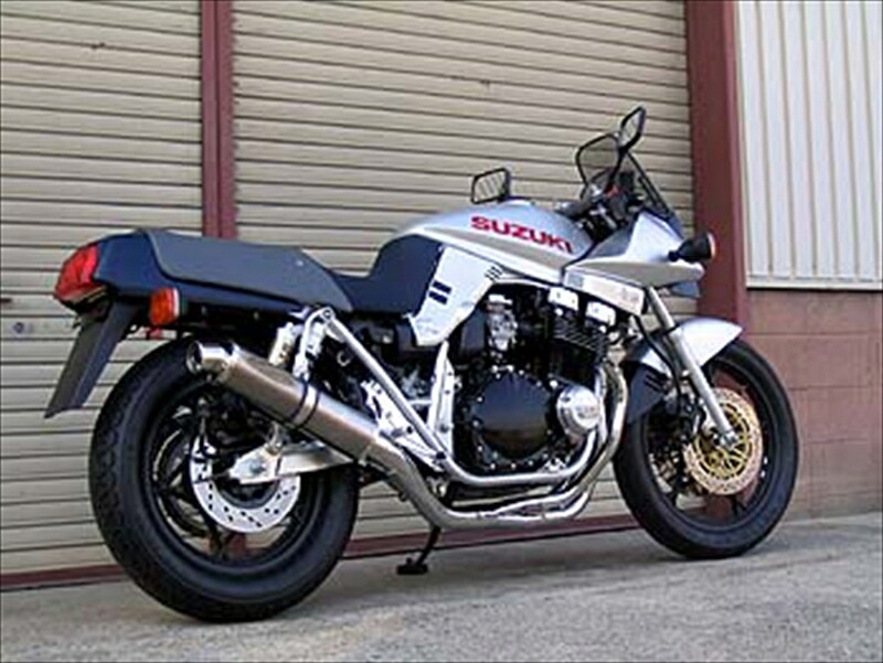マフラー ZEEX フルEX UP ソリッドチタン φ100 GSX750S/1100S T21-S001-0207 4547567248927 取寄品
