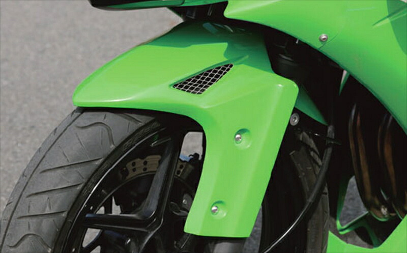 バイクパーツ SAITANIYA FACTORY(サイタニヤファクトリー) フロントフェンダー クロゲル 3KNJ25FF-B 4547567795674