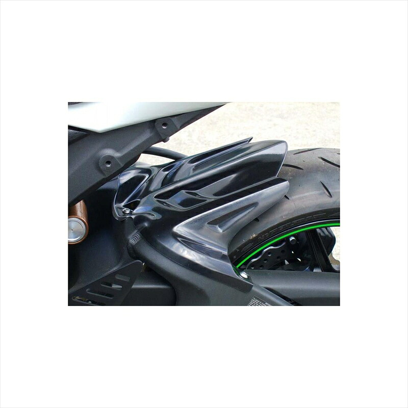 バイクパーツ 外装 クレバーウルフ リアフェンダー 黒ゲル 09ZX6-207-01 4547567808664 ZX-6R 09