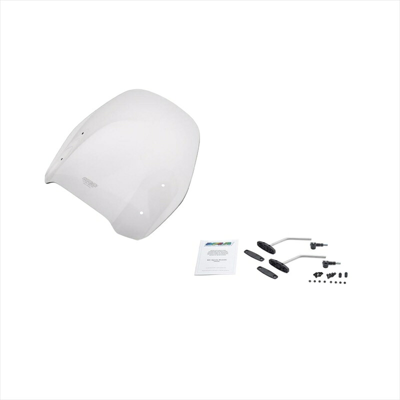 バイクパーツ 外装MRA(エムアールエー) スクリーンセット ロード スモークSET-HKSD-MRO-S4549950760085｜バイク・バイク用品はとやグループ