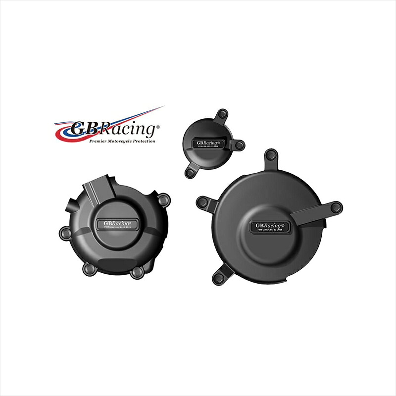 バイクパーツ ジービーレーシング エンジンカバーセット 3点 EC-GSXR600-K6-SET 4548664817955 GSX-R600/750 06-20