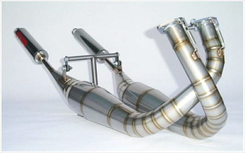 バイクパーツ K2-TEC(ケイツーテック) STDステンレスチャンバー TYPE-2 tzr125-2sus 4548916077137