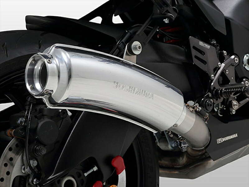 バイクパーツ マフラー ヨシムラ Slip-On B-77 サイクロン 110-199-8400 4571463844334 KATANA 19