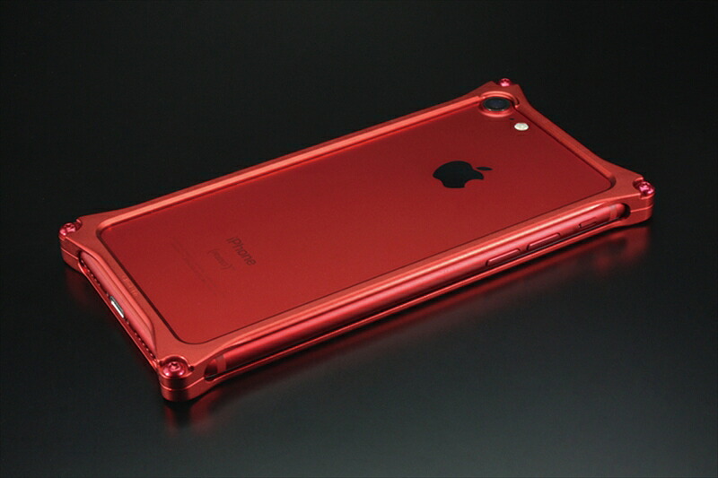 アクセサリー ソリッドバンパー MAT RED iPhone8/7 GI-402MR42464 4522285424648取寄品｜バイク・バイク用品はとやグループ