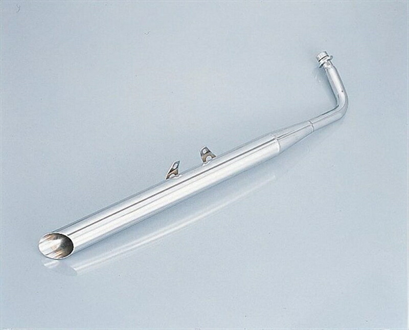 マフラー スラッシュカットマフラー メッキ JAZZ 103-54-1080-20 4990852119837 取寄品